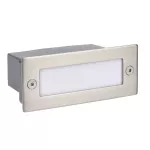 Recessed wall lighting IP54 Stair LED 1.3W LED warm-white 3000K ON-OFF Stainless steel 150.00 PX-0122-INO