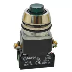 PROMET Przycisk NEF30-UWLXY/24V/W3 zielony