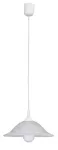 3905 Lampa wisząca Alabastro D30 E27/1x60W biała 230V, 50Hz