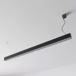 CLEOLine-1 1416mm wisząca DIRECT, OPAL, LED PHILIPS LV 33W/5500lm/940/TD, 230V, czarny głęboki (mat struktura) RAL 9005