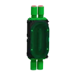 Multifix, puszka 2M, 12-12 mm, 4 wejścia