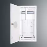 Rozdzielnica n/t licznikowa RZ 12NN T3F+11S 577x288x220; pełne drzwi; IP30; RAL 9003