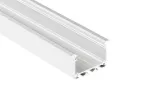 Profil LED Podtynkowy IN, długość 202cm, aluminiowy, biały lakierowany