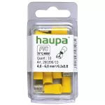 Nasuwka izol. 4,0-6/0,8x6,3 PVC żółta