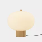 Table lamp Ilargi Ø320 LED 16.4W LED warm-white 2700K TOUCH DIMMING Light wood 1054lm 10-6011-93-F9