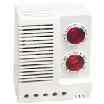 Higroterma elektroniczna ETF 012, 0 do +60stC, 50 do 90% RH, 1NC/NO, AC 100-240V, IP20, UL
