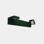 Wall fixture IP66 Modis Optics Double 800mm LED 40.2W LED warm-white 2700K DALI-2/PUSH Fir green 3828lm AS13-37V9M3DSE3
