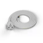 PP-40H/2M/3X2,5/H05VV-F Przewód przyłączeniowy z wtyczką prostą IP44; 3x2,5; H05VV-F; 2m; biały