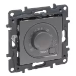 Niloe Step - termostat pokojowy- kolor stalowy, Legrand