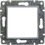 VENA Uchwyt do instalacji modułów 45x45 z redukcją ramki ALUMINIUM