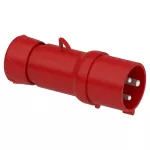 Wtyk 32A 2P-E 380-415V IP44 50-60Hz