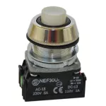 PROMET Przycisk NEF30-UWXY/W3 biały