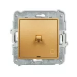 ICON Mechanizm łącznika zwierny dzwonek w stylu amerykańskim złoty