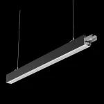 Oprawa VOLICA 2.0 LED SYSTEM LOW UGR 1126 zw/nt ED DALI 2600lm/830 PMMA opal MAT czarny 18 W