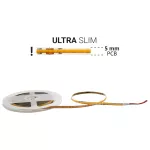 TAŚMA LED NEXTEC / 24V / COB / 10W / 320 LED / IP20 / 6000K +/-250K / 95lm/W / RA>90 / 5m / 5mm PCB !!!