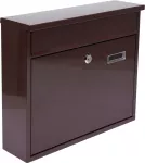 SKRZYNKA NA LISTY 310x360x100MM BRĄZOWA