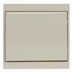 WP-8L/M Wyłącznik krzyżowy-LUNA- p/t; beżowy