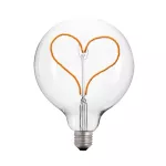 Żarówka Dekoracyjna LED serce E27 3.5W 2000k 230V D02-SF-G125-SRE27-3