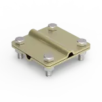 [MS] Złącze uniwersalne drut Ø8 / drut Ø8 80x80mm