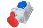 Gniazdo stałe KOMB GSC 32/5 Gniazdo 32A/400V 3P+N+Z, 16A/250V 2P+Z