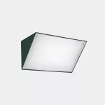 Wall fixture IP65 Curie PC 260mm LED 14.4W SW 2700-3200-4000K ON-OFF Fir green 792lm 05-E137-E3-EH
