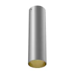 PIXO 210 stropowy max 1x50W, GU10, 230V, kolor złota, srebrny aluminiowy (mat struktura) RAL 9006 T068D21Sh962101