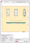 Obudowa poliestrowa - IP44/IP54, IK10, OS 40x60 daszek płaski