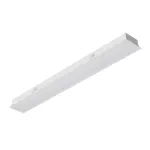 BURGOS R2 wpust stropowy LED 54W/5238lm/3000K, 230V, biały sygnałowy (mat struktura) RAL 9003