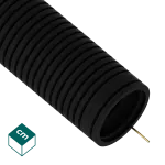 RKGS / Rura karbowana PVC-U Czarna 40 750N z pilotem 25 m