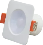 Oprawa downlight HEDA 8W 640lm 840 100° IP40 kwadrat 180-260V