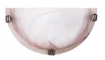 3053 Półplafon AlabastroE27/1x60W tabaczkowy/brąz 230V, 50Hz