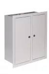 ROZDZIELNIA RL 2L 1F 12 Z ZAMKIEM (2-106) RAL 9003
