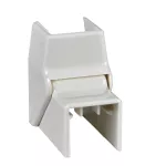 Ultra - regulowany łącznik narożny wewnętrzny - 16 x 16 mm - ABS - biały