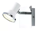 5497 Lampa łazienkowa Steve GU10 biel/chrom 230V, 50Hz