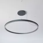 ALFREDO 1810/U wisząca DIRECT LED PHILIPS LV 122,5W/18832lm/3000K/TD/CAS, 230V, czarny (mat) RAL 9017
