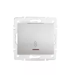 LOGI 02-1140-143 sr Łącznik schodowy z LED