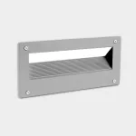 Recessed wall lighting IP66 Micenas Asymmetrical Rectangular LED 6.2W SW 2700-3200-4000K ON-OFF Grey 500lm 05-E127-34-EH