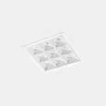 Downlight Bento Standard Square Trim 18.3W LED neutral-white 4000K CRI 92 47.7º White IP23 2182lm 90-6699-14-14