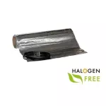 Mata grzejna 140W/m2; 1-stronnie zasilana, aluminiowa; 140W/230V; 0,5m x 2,0m