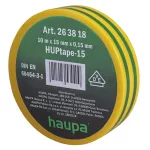Taśma izolacyjna VDE 15 mm x 10 m zielono/żółta