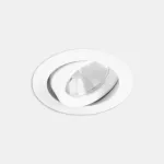 Downlight Play Flat Round Adjustable 14.5W TW 2700-6500K CRI 92 18.7º DALI DT8 White IN IP20 / OUT IP54 976lm AG12-12U9S2TW14