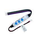 STEROWNIK NEXTEC SKY RGB 3 przyciski / 12-24V / 3x1,5A