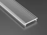 Klosz do profilu LED BASIC wciskany 100cm PMMA Mrożony
