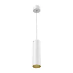 PIXO 210 wisząca max 1x50W, GU10, 230V, kolor złota, biały sygnałowy (mat struktura) RAL 9003 T068E21Wh962117