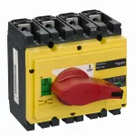 Compact INS INV, rozłącznik INS250 żółto-czerwony 250A 4P