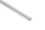 Profil LED Natynkowy D (płytki), długość 100cm, aluminiowy, biały lakierowany