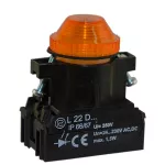 PROMET Lampka L22WD 24V-230V W3 żółta