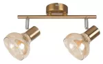 5547 Spot Holly E14/2x max. 40W IP20 /antyczne złoto/bursztyn 230V, 50Hz