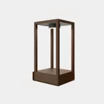Wall fixture IP66 Rack WallFixture & Bollard Fixed 150x150x300mm LED 14.9W SW 2700-3200-4000K CASAMBI Brown 760lm 05-E082-J6-XB
