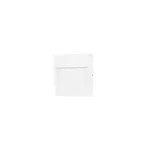 Recessed wall lighting IP65 Nod Square LED 2.6W LED warm-white 3000K ON-OFF White 210 PX-0350-BLA